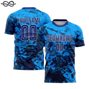 ชุดกีฬาฟุตบอลแบบแห้งเร็วชุดเสื้อฟุตบอลคุณภาพสูงชุดเสื้อเจอร์ซีย์ฟุตบอลแบบฝรั่งเศสโลโก้ตามสั่ง - Product Image 6