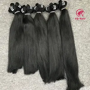 2024 VENTA CALIENTE EXTENSIONES DE CABELLO para NATURAL STRAIGHT 100% RAW VIETNAMÉS HAIR ONE DONOR CUTÍCULA ALINEADO HD LACE MACHINE - Product Image 1