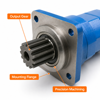 20N-60-46500 20N-60-46501 2-200004HV-E Motore Idraulico di Rotazione per Escavatore Komatsu PC10 PC10-6 PC10-7 - Ricambi per Dispositivo Rotante