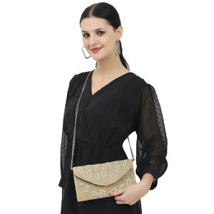 กระเป๋าคลัทช์ปักคลัทช์แฟชั่นประดับลูกปัดงานปาร์ตี้หรูหราทันสมัยสำหรับผู้หญิงดีไซน์เนอร์สินค้ามาใหม่ - Product Image 4