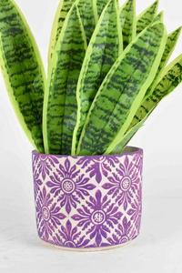 Maceta pequeña de resina hecha a mano, elegante y duradera, ligera, moderna, para interiores, para escritorios y estantes del hogar - Product Image 3