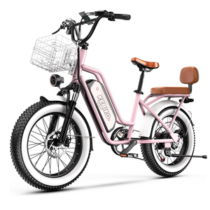 Nueva Bicicleta Eléctrica de 1500W para Adultos, Disponible Ahora, Batería Extraíble de 48V 20/60Ah, Alcance Máximo de 80 Millas y 30 MPH - Product Image 2
