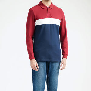 เสื้อกอล์ฟแขนสั้นผู้ชายคุณภาพสูง ทรงปกติ สไตล์ลำลอง ทันสมัย สีพื้น ระบายอากาศ แห้งเร็ว เป็นมิตรกับสิ่งแวดล้อม - Product Image 3