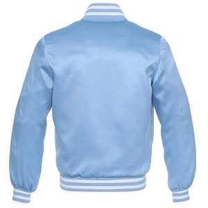 OEM personalizado invierno satén chenille bordado lettermen vintage Varsity chaqueta para los hombres Universidad Letterman chaqueta de Bombardero - Product Image 6