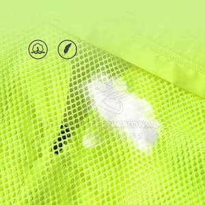 Gilet de travail OEM de qualité supérieure, entièrement personnalisable, en polyester respirant pour vêtements de travail - Product Image 5