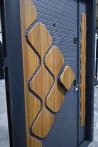 Diseño Gráfico 3D Moderno de Madera/Acero-Madera/PVC para Exteriores, Almacenes, Apartamentos, Hoteles, Villas, Oficinas en Casa - Product Image 2