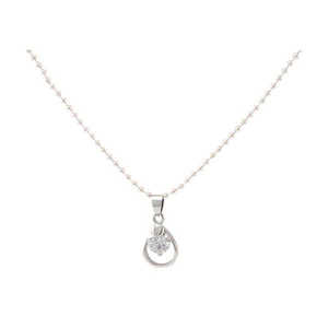 Colgante de cadena Chapado en plata The99jewel 1200942 con collar de gargantilla de moda de piedra austriaca - Product Image 1