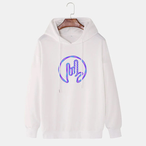 Sweat-shirts à capuche longs en tissu éponge imprimé sur mesure pour femmes, 2025, manches longues, respirants, imperméables, séchage rapide, OEM - Product Image 2