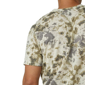 Camiseta de Hombre con Cuello Redondo, Corte Regular, Tela de Lona, Manga Corta, Transpirable, de Secado Rápido, Alta Calidad, Colores Sólidos, 100% Algodón - Product Image 4