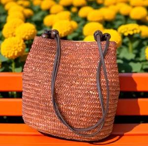 Handmade <b>Straw</b> Woven <b>Beach</b> Tote <b>Large</b> Summer Shoulder <b>Bag</b> - Product Image 3