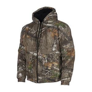 Veste d'hiver épaisse et chaude à capuche pour homme, tactique, imperméable, coupe-vent, respirante, à imprimé, en softshell - Product Image 2