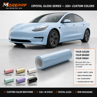 Film de protection de peinture (PPF) en TPU auto-cicatrisant brillant de qualité supérieure pour voiture, 7,5 mil, anti-rayures, hydrophobe, OEM, changeant de couleur, vente en gros