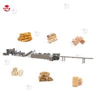 Équipement de fabrication de bonbons croustillants à haute efficacité, machine à bonbons au sésame, ligne de production de barre d'énergie de granola de céréales et de protéines