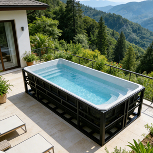 Factory Direct Modular <b>Frame</b> Swimming Pool, Customizable Exterior for DIY Designs - Product Image 5
