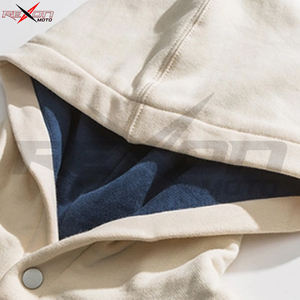 Sweat-shirt à capuche personnalisé avec Logo 3D pour hommes, motif Chenille, broderie de la teinture, lettres surdimensionnées - Product Image 2