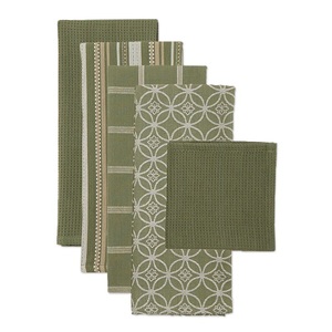Kitchen <b>Towels</b> and Dishcloths Set 100% Cotton Soft Hand <b>Towels</b> for Kitchen Absorbent Tea <b>Towels</b> <b>Quick</b> <b>Drying</b> Cleaning - Product Image 2