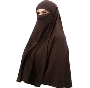 KHIMAR <b>Abaya</b> for Muslim Women in Silk Custom Colors & Sizes - Product Image 1