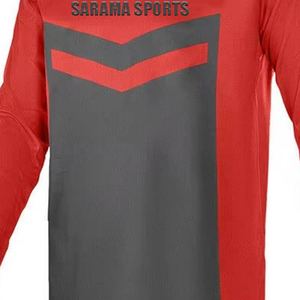 Camiseta de carreras todoterreno OEM, equipo de motocicleta personalizado, camiseta de Motocross transpirable para hombres y mujeres, trajes de Motocross duraderos de protección - Product Image 3