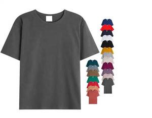 Nouveau coton biologique/fibre de bambou hommes décontracté motif solide à manches courtes T-Shirts Pakistan plaine teint blanc T-Shirt court pour hommes - Product Image 3