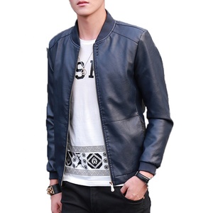 2025 nuevos abrigos y chaquetas de cuero para hombre, colección de lona al por mayor con cuello levantado, accesorios de temporada de invierno - Product Image 4