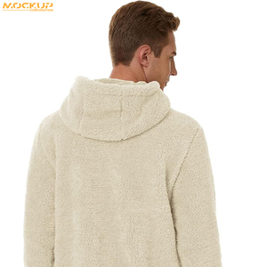 2025 Best Factory Direct Sales New Arrival Wear Hoodies Quick Dry <b>Men</b> <b>Sherpa</b> <b>Fleece</b> Zipper Hoodies - Product Image 4