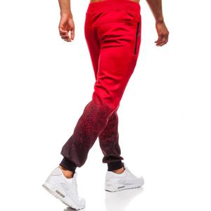 Pantalon de jogging décontracté pour homme Mockup Corporation, coupe régulière, respirant, en toile, taille élastique, poids moyen 100g, mélange polyester/coton, hiver - Product Image 6