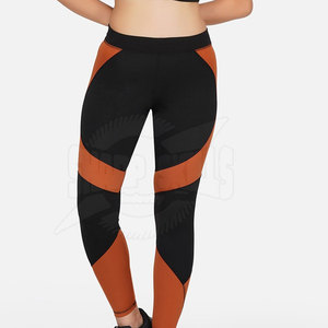 Estilo de moda Sólido Cintura media Alta calidad Mujeres Leggings Yoga Entrenamiento Fitness Wear Secado rápido Tallas grandes Precio al por mayor en stock - Product Image 5
