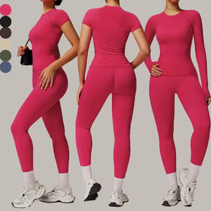 2025 Leggings mujeres Activewear Fitness & Yoga Wear hombros inclinados Sujetador deportivo gimnasio Fitness conjuntos - Product Image 5