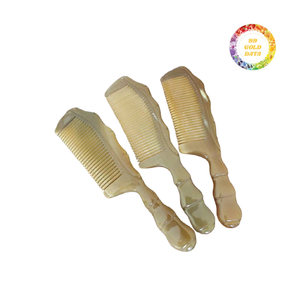 Peigne en corne de buffle de qualité supérieure beau motif d'oiseau pour le soin des cheveux et les cadeaux - Product Image 4