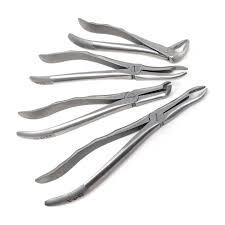 Instrumentos Quirúrgicos para el Ombligo, Certificación CE Clase I, Juego de 4 Fórceps de Extracción, Instrumentos Dentales para la Punta de la Raíz - Product Image 5