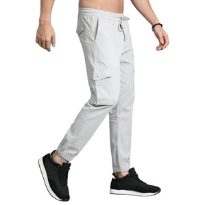 Pantalones cargo personalizados al por mayor con múltiples bolsillos, pantalones cargo transpirables para hombre - Product Image 2