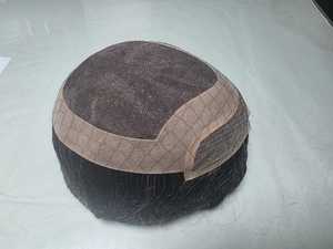 Best Selling Men's Mono Front Lace Remy Hair Wig Transparent HD Lace <b>Toupee</b> Taz Hair Bangladesh High Quality Human Hair Wigs - Product Image 6