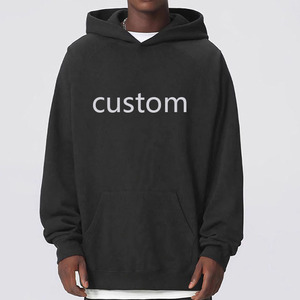 Conception populaire Hommes Drop Shoulder Hoodie Basics coton mélangé durable trucs léger Drop Shoulder Hoodies pour une utilisation en extérieur - Product Image 4