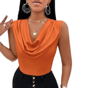 Débardeur en fibre de coton/bambou pour femmes, vêtements de yoga tendance, mode fonctionnelle, mode active, grande taille - Product Image 1