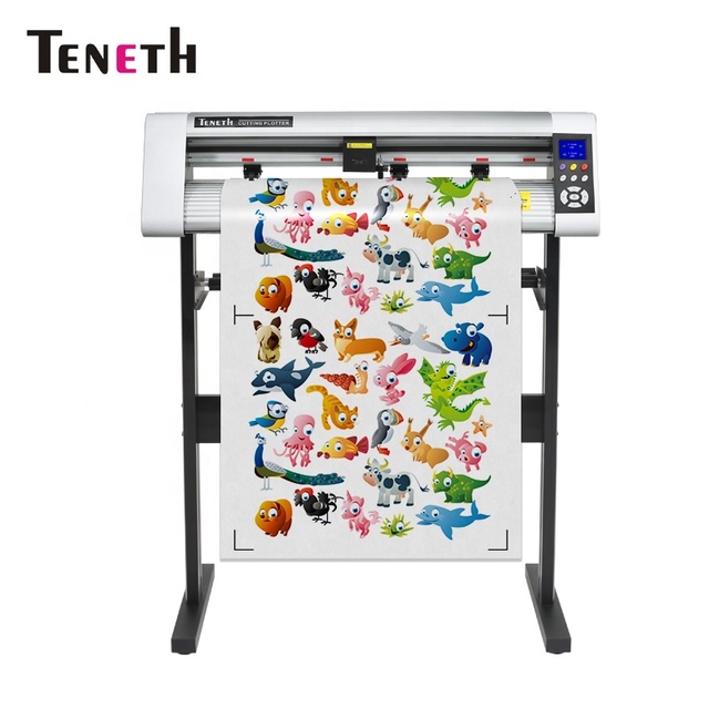 Hot Selling Teneth Vinyl Cutter Machine Cutting Plotter Signmaster Software Cutter Plotter Machine for Advertising and Office