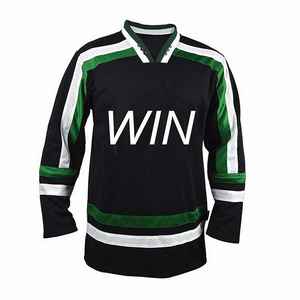 2025 maillot de hockey sur glace pour hommes avec logo personnalisé uniforme de vêtements de sport respirant avec motifs personnalisés Style de jeu fabriqué au Pakistan - Product Image 3