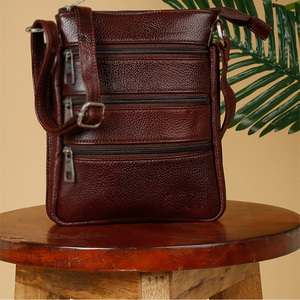 Sac à bandoulière en cuir PU imperméable pour femmes en cuir véritable pour dames - Product Image 6