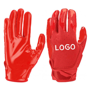 Guantes de Fútbol Americano de Alto Rendimiento OEM Envío Rápido Logotipo Personalizado Guantes de Fútbol Americano OEM Proveedor Mayorista - Product Image 6