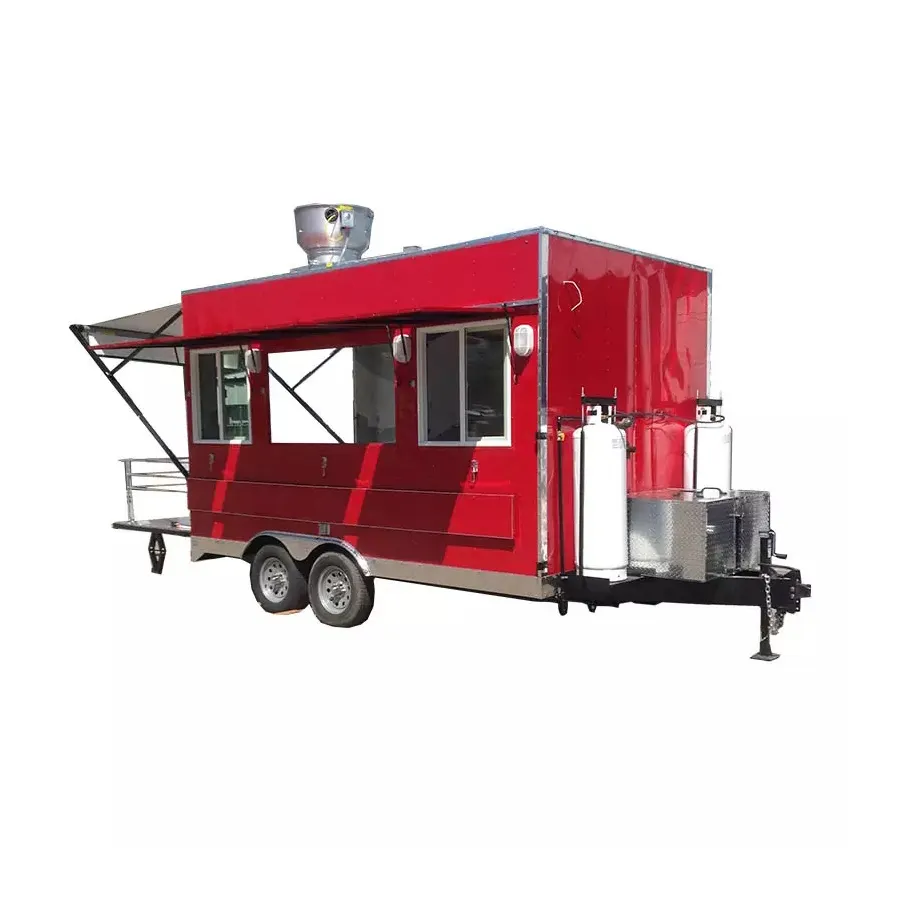 Bicicleta elétrica móvel multicab food truck divertimento passeios reboque montado móvel comida trailer rápido