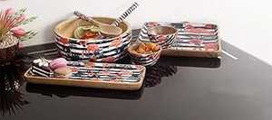 Juego de cuencos de madera de mango hecho en India para uso doméstico en hoteles y restaurantes - Product Image 2