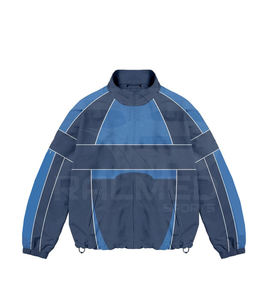 Chándal Cortavientos de Alta Calidad de 2 Piezas, Pantalón y Chaqueta con Cremallera, 100% Nailon, Impermeable, para Hombre - Product Image 2