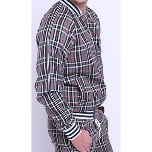 Vêtements de sport de haute qualité blanc String à manches longues hommes survêtement coton imprimé léger tenue décontracté unisexe survêtement - Product Image 3