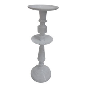 Bougeoir en aluminium pour la décoration de la maison lot de 3 bougeoirs gris avec cuivre antique pour décoration de salon faite à la main - Product Image 5