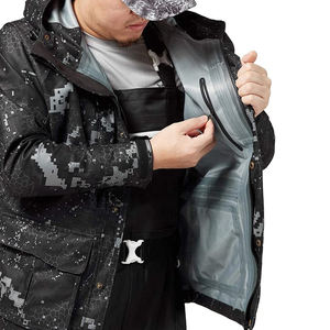 Chaqueta de Pesca Sublimada Personalizada para Hombre, Chaqueta de Pesca Cortavientos con Logotipo Personalizado para Senderismo - Product Image 4