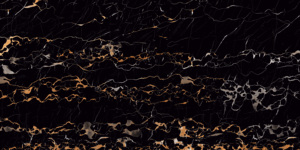 Venta caliente 600x1200mm Cuerpo completo Mármol Aspecto Negro oscuro Brillante Pulido Azulejos de suelo de porcelana esmaltada - Product Image 4