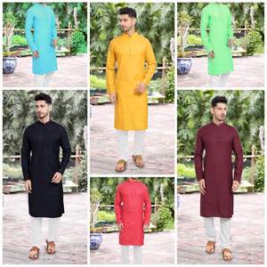 Conjunto de pijama personalizado para hombre, set de ropa de dormir de estilo étnico, kurta, indio, especial para Festival - Product Image 6