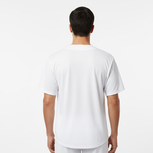 Uniformes de Béisbol para Hombre, Conjuntos Deportivos Personalizados, Diseño Personalizado de Fábrica OEM, Transpirable en la Parte Delantera, 100% Poliéster de Secado Rápido, Cuello en V - Product Image 2