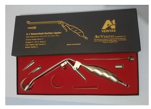 Ligateur à aspiration A-1 VERITAS, réutilisable, en acier inoxydable, instrument de ligature de précision pour usage clinique, hospitalier et professionnel - Product Image 3