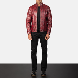 Lana transpirable decorado nuevo invierno cálido chaqueta de cuero para hombre estilo Vintage moda callejera ropa larga de invierno - Product Image 2