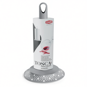 Portarrollos de Cocina y Mesa TWIST Gris 55302, 17x30cm, Herramienta Especializada - Product Image 3